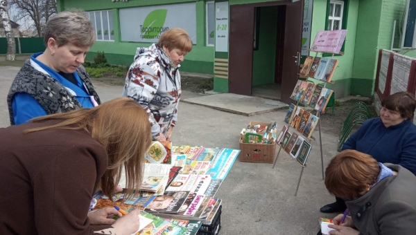 Открытие пункта выдачи в д.Средние Печи